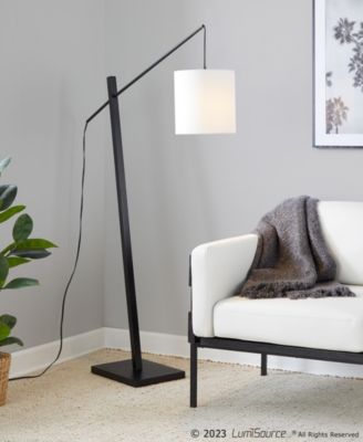 Arturo 60" Wood and Metal Floor Lamp