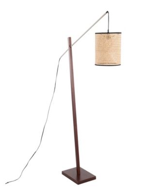 Arturo 60" Wood and Metal Floor Lamp