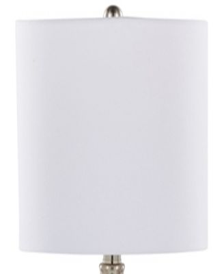 Belle 20" Glass Accent Lamp, Set of 2