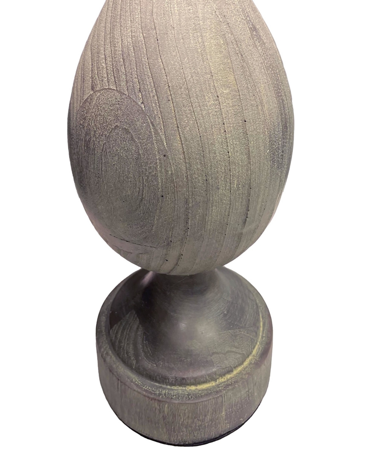 Lumisource Cipolla Poly 29" Polyresin Table Lamp, Set Of 2 In White,gray