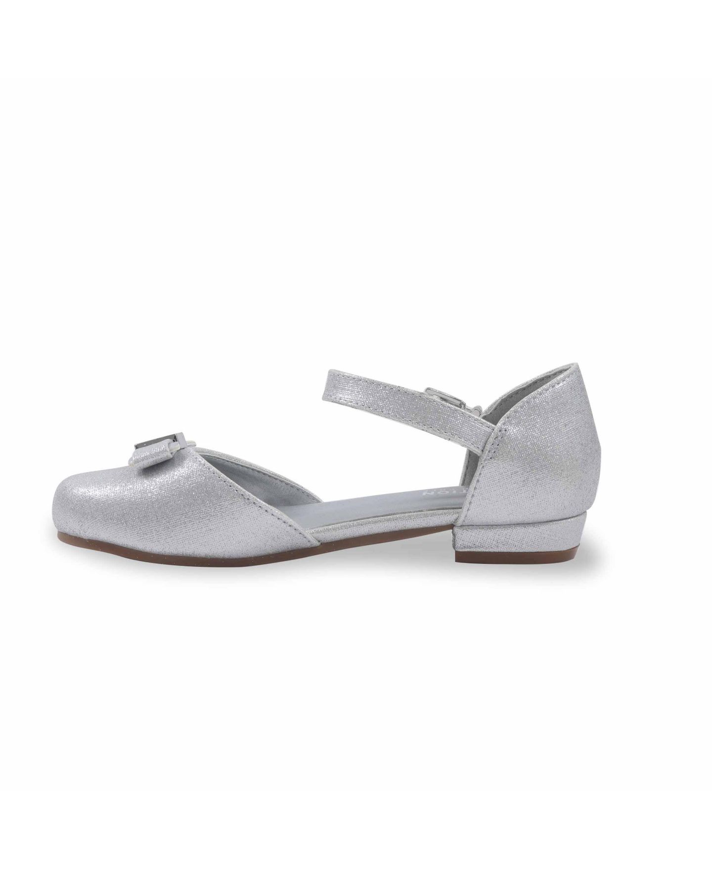 Детские туфли Мэри Джейн Kenneth Cole Reaction Bella Candace без каблука, цвет: Серебряный — фото 4