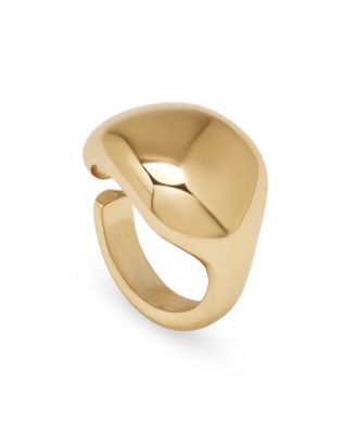 Leaf Dome Cocktail Ring