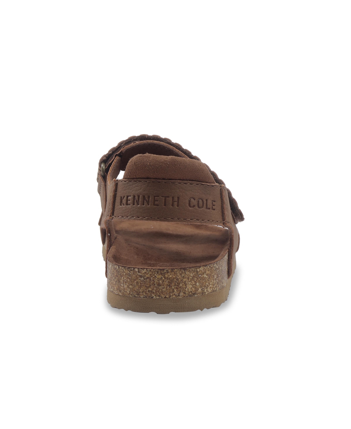 Kenneth Cole Reaction Little And Big Boys Silas Betzalel Double-strap Sandals In Brown