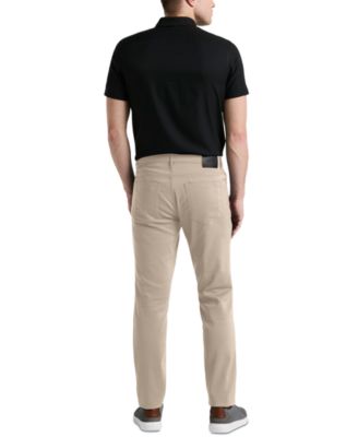 Men's Double-Weave Slim-Fit 5-Pocket Pants
