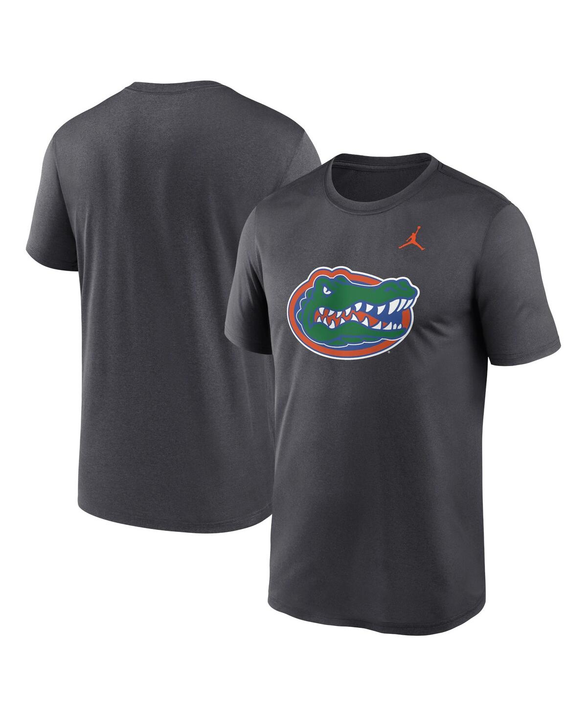 Jordan Men's Black Florida Gators Primetime Legend Logo T-shirt In Black