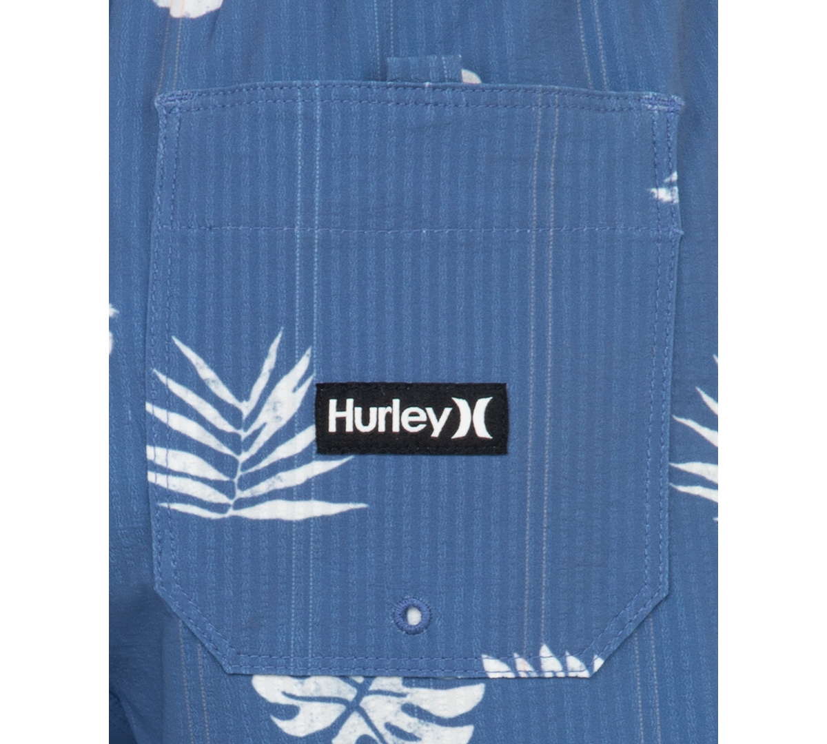 Shop Hurley Big Boys Palm-print Swim Trunks In Shoreline