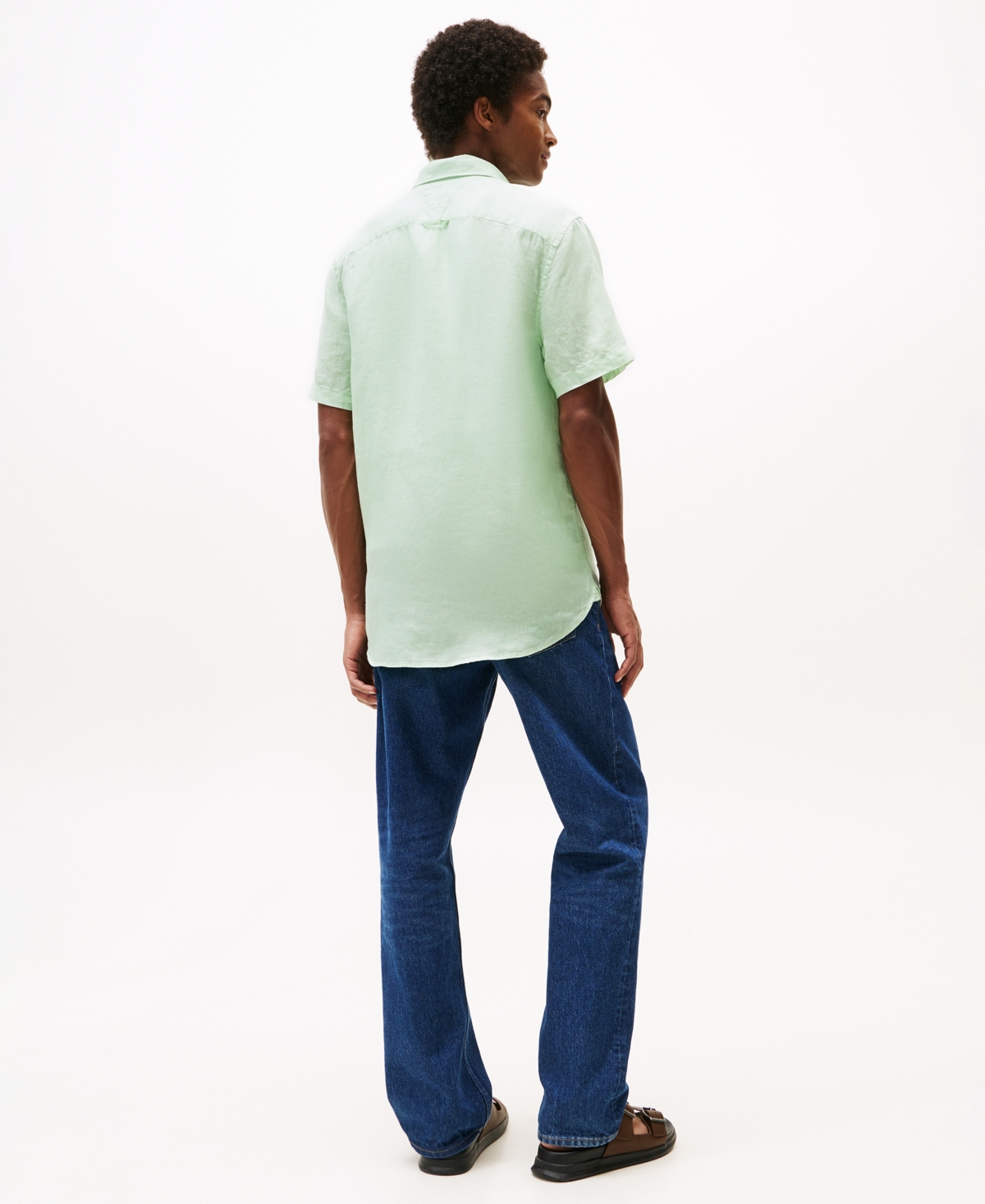 Tommy Hilfiger Regular Fit Pigment In Opal Green