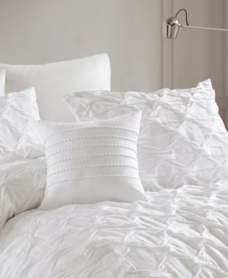 Bailey Diamond Pucker Woven 4-Pc. Comforter Set, King/California King