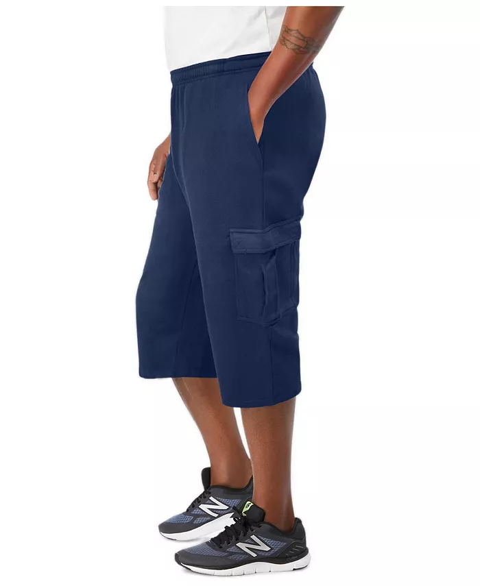 Big & Tall Fleece Judo Shorts - thumbnail 2