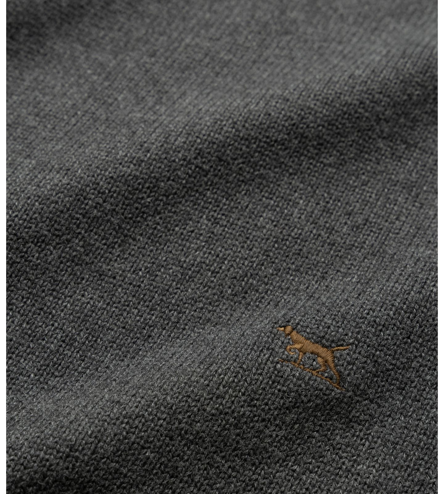 Мужской свитер Rodd & Gunn Gunn Crew Neck Pullover, цвет: Угольный серый — фото 5