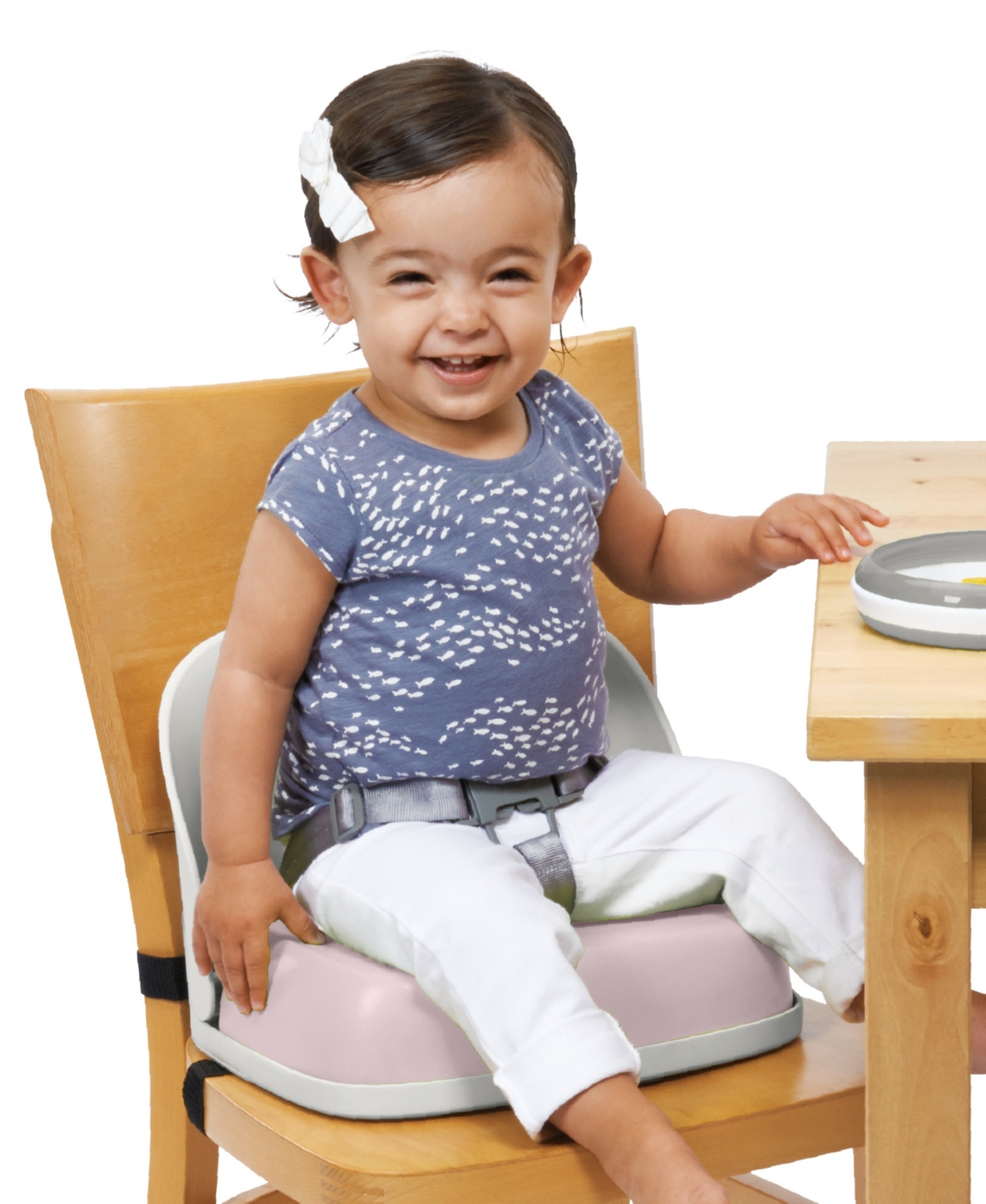 Oxo Tot 11" X 5" X 13" Perch Booster Seat With Straps