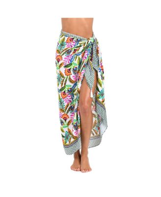 Women's Cover Up Swim Jungle Jive Pareo