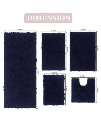 Modesto 5-Pc. Bath Rug Set