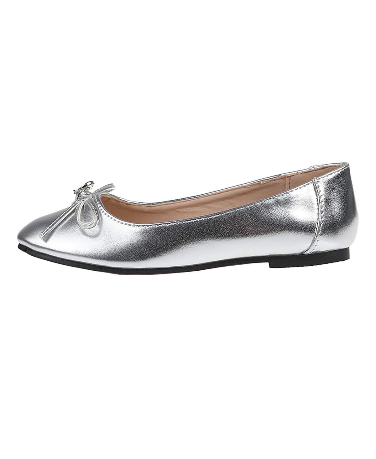 Vince Camuto Little And Big Girls Ballet Flat Sandals In Silver