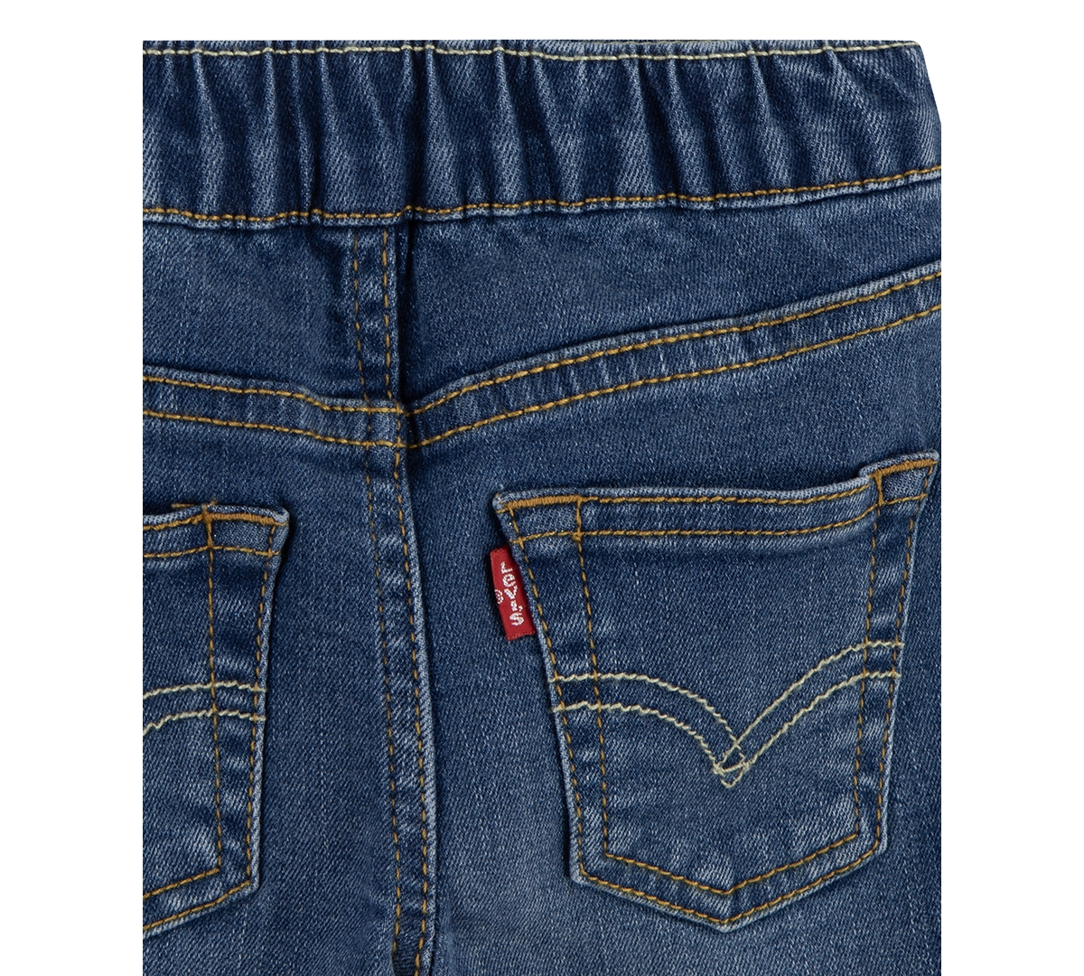 Levi's Baby Graphic T-shirt & Denim Shorts, 2 Piece Set In Natural