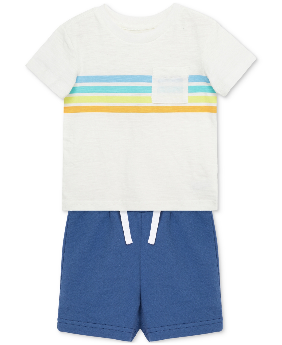 Little Me Baby Boys 3-pc. Sailboats T-shirts & Shorts Play Set