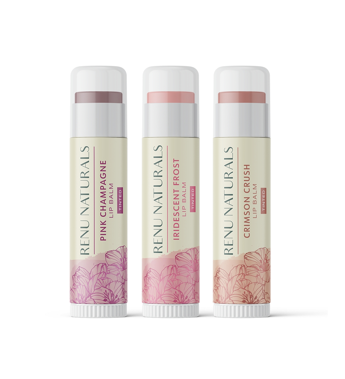 Renu Tinted Lip Balm Set - Assorted Colors