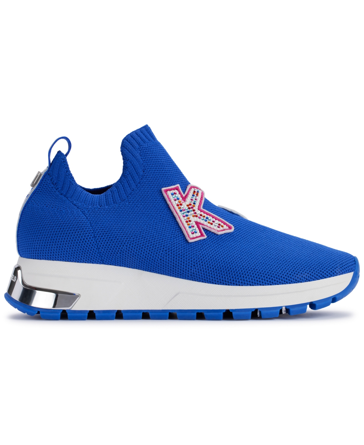 KARL LAGERFELD WOMEN'S MIRREN PATCH SLIP-ON SNEAKERS 