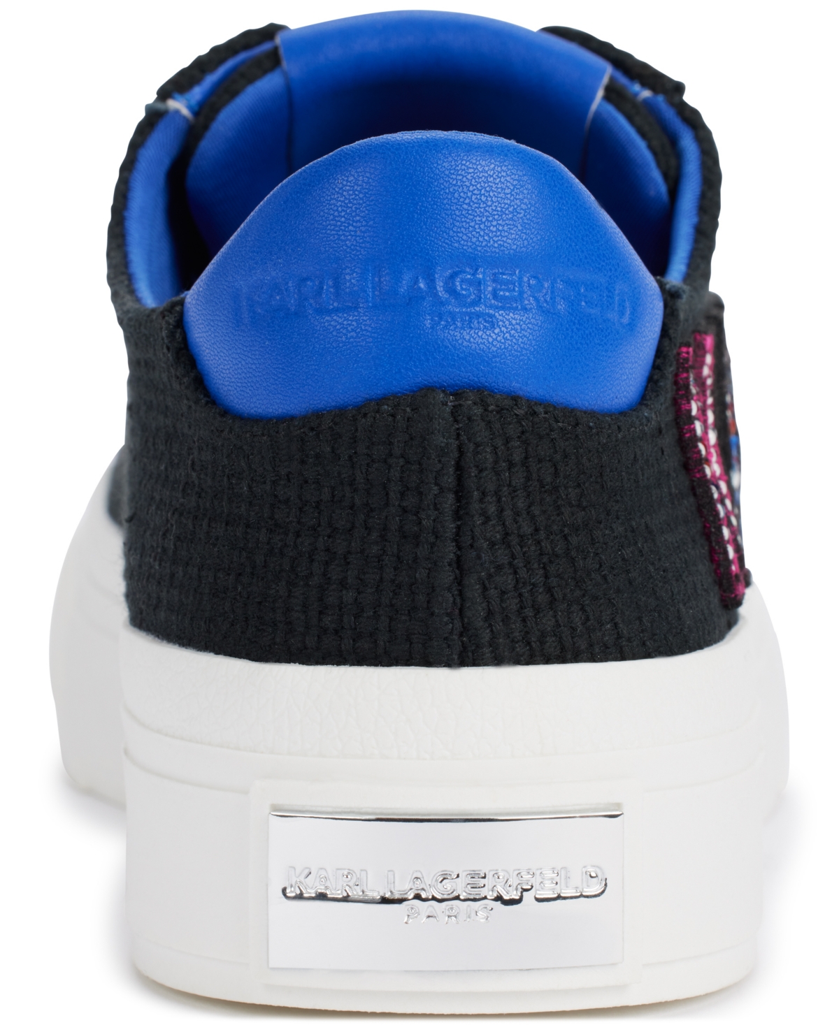 Karl Lagerfeld Women's Gida Lace-up Sneakers In Black,indigo