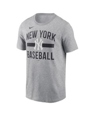 Men's Heather Gray New York Yankees Arched T-Shirt
