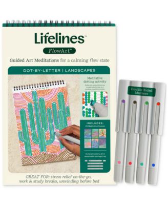 Lifelines - FlowArt Dot-By-Letter Art Kit - Landscapes