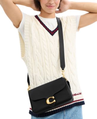 Soft Tabby Small Leather Shoulder Bag 