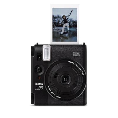 Instax Mini 99 Instant Film Camera, Matte Black, Bundle with 2x Instant Daylight Film, Photo Album and Protective Case