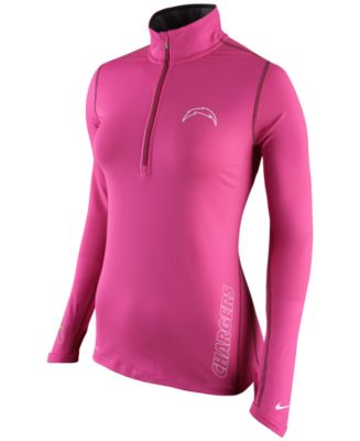 womens pink chargers jersey