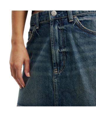 Women's Original Denim Mini Skirt