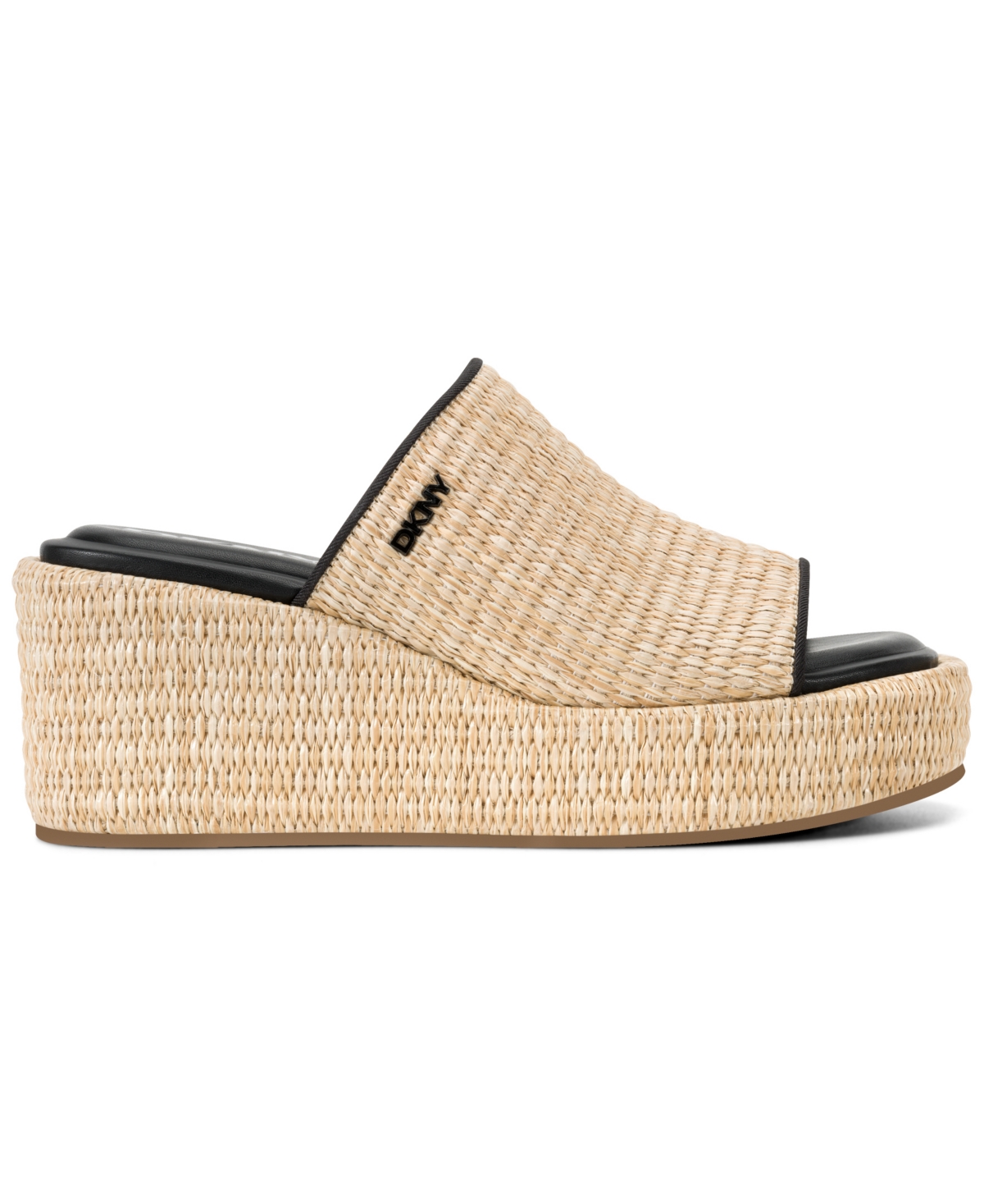 DKNY WOMEN'S CONRAD SLIP-ON WEDGE SANDALS 