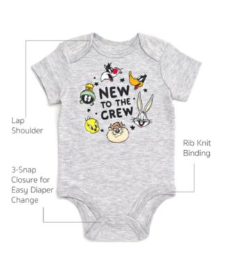 Baby Boys Bodysuit and Monthly Milestone Blanket 4 Piece