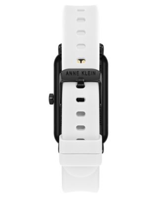 Women's Connect It Illume Smartwatch with Black Leather and White Silicone Band, 37mm