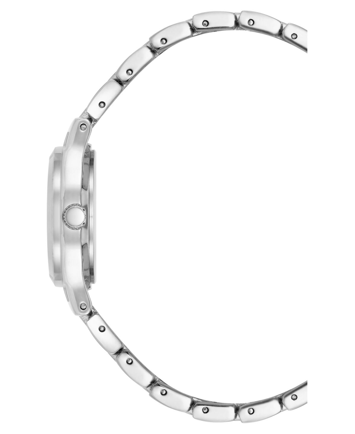ANNE KLEIN WOMEN'S QUARTZ MINT AND SILVER-TONE METAL ALLOY CLASSIC EASY TO READ DIAL WATCH, 26MM 
