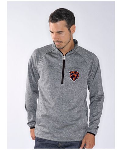 G-III Sports Men's Chicago Bears Franchise Quarter-Zip Pullover