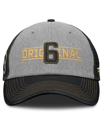 Men's Gray Original 6 Rugged Trucker Adjustable Hat