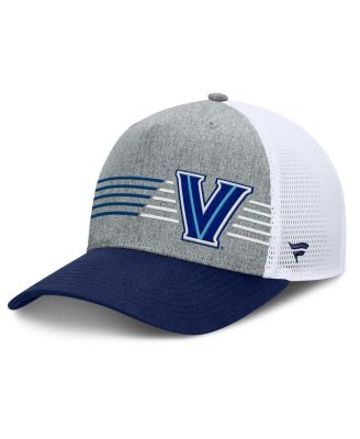 Fanatics - Men's  Heather Gray/Navy Villanova Wildcats Profile Trucker Adjustable Hat