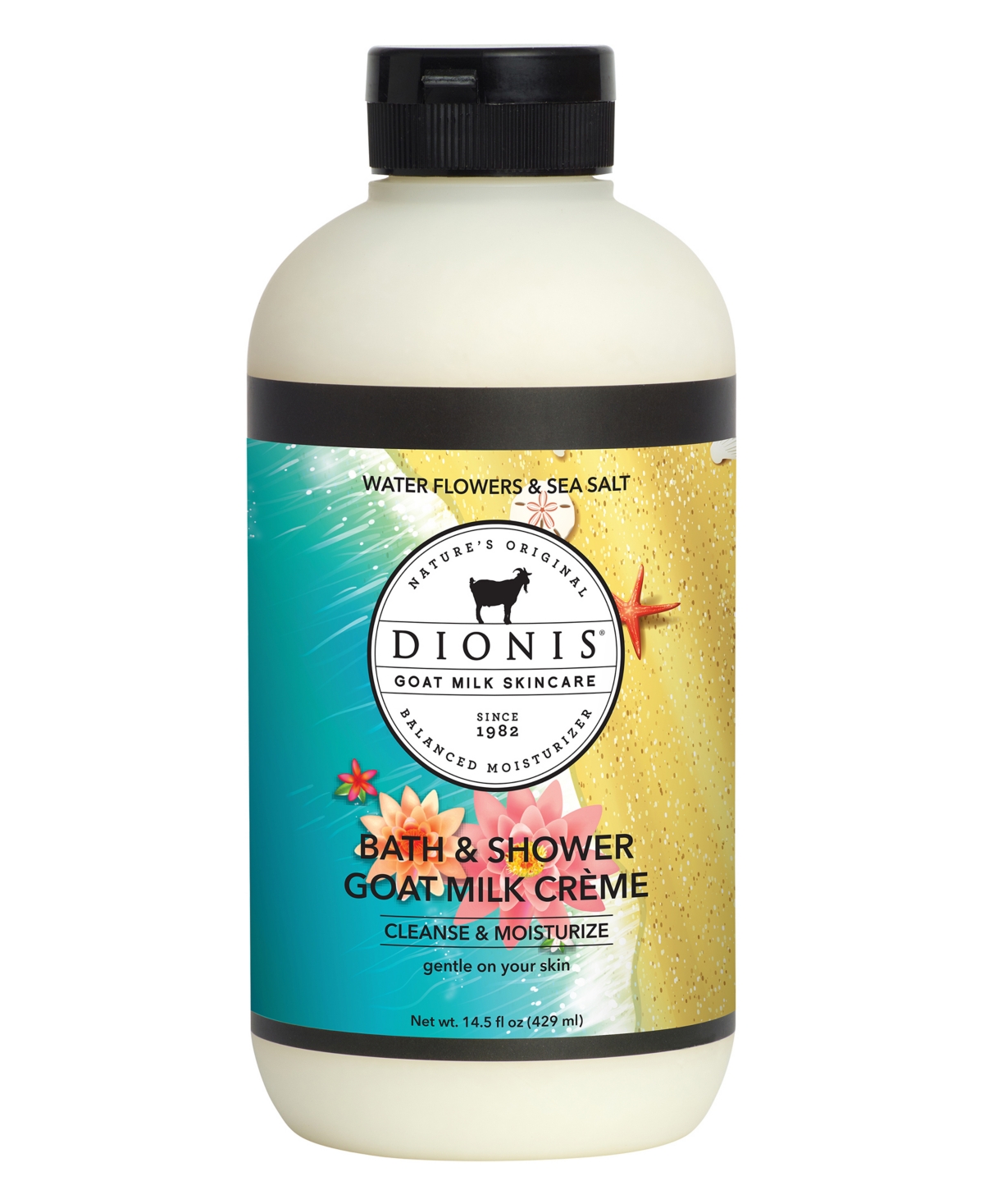 Dionis Goat Milk Water Flowers Sea Salt Bath And Shower Creme In No Color