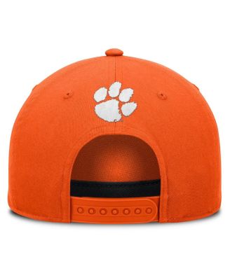 Men's Orange Clemson Tigers Foul Ball Rope Adjustable Hat