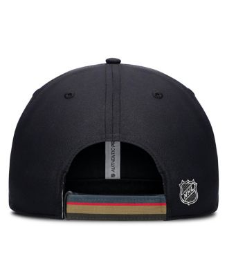 Men's Gray/Black Vegas Golden Knights Authentic Pro Ripstop Adjustable Hat