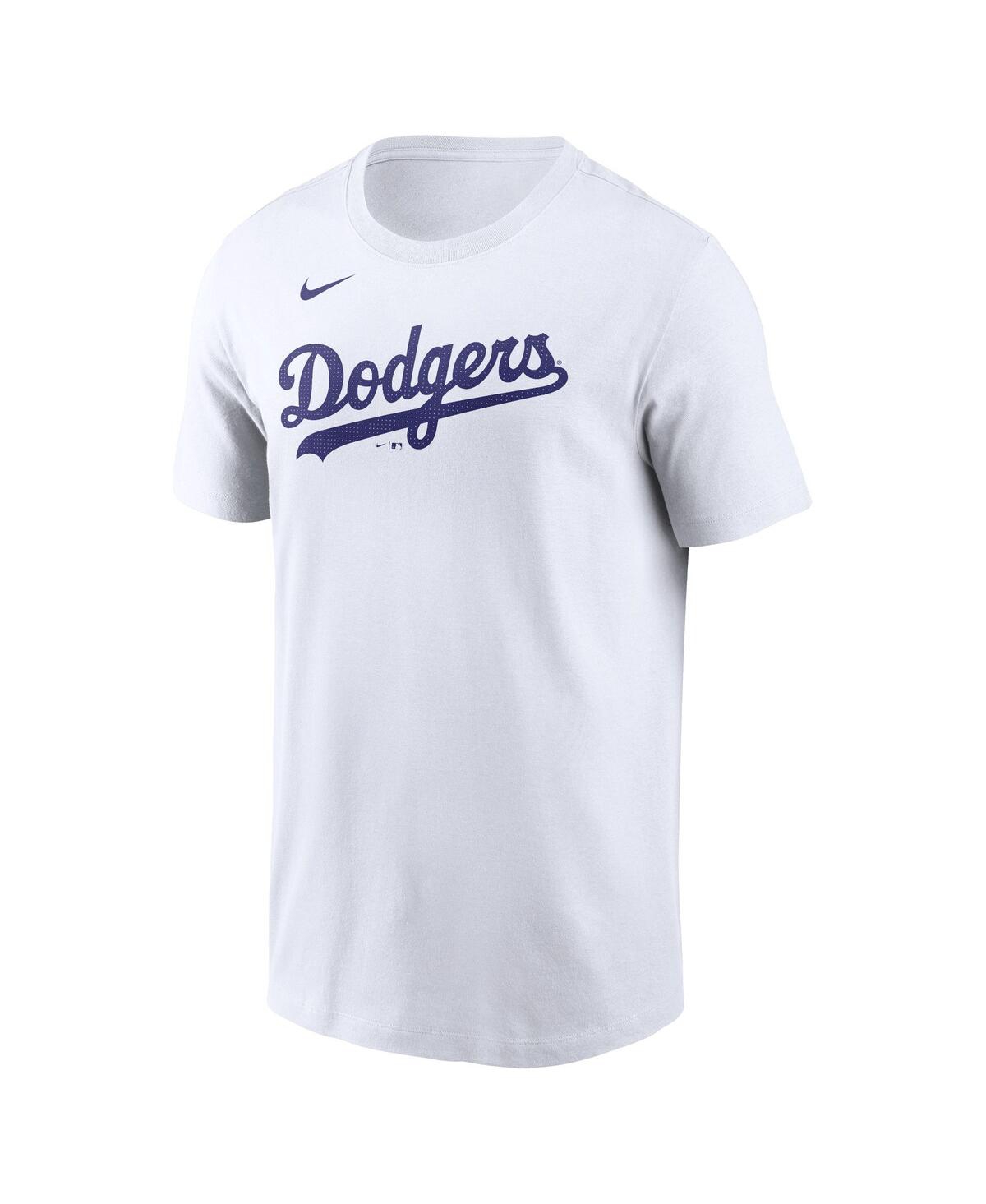 Nike Men's Shohei Ohtani White Los Angeles Dodgers 2024 Fuse Name Number T-shirt In White