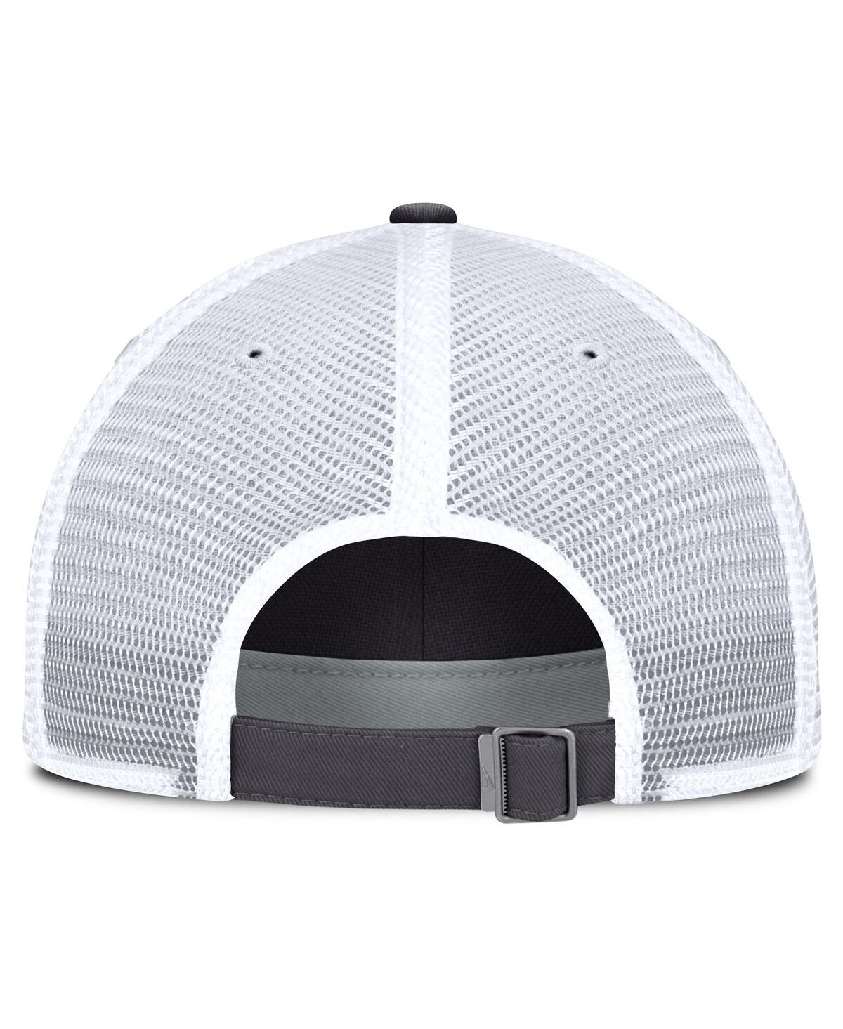 Nike Men's Gray Chicago Cubs Adjustable Trucker Hat In Gray