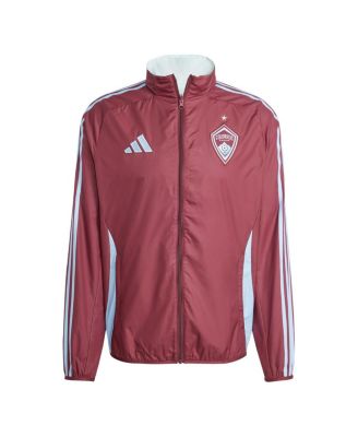 Men's Burgundy/Sky Blue Colorado Rapids 2025 Anthem Reversible Full-Zip Jacket