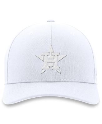 Men's White Houston Astros Club Performance Adjustable Hat