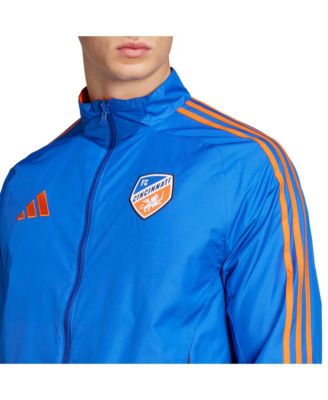 Men's Blue/Orange FC Cincinnati 2025 Anthem Reversible Full-Zip Jacket
