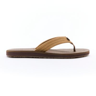 Men's Carver Suede Flip Flops