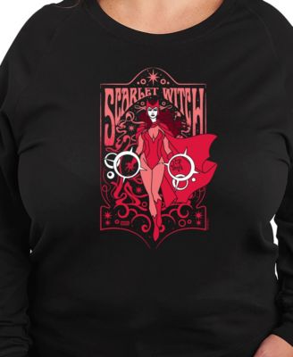 Plus Size Scarlet Witch Graphic Pullover T-Shirt