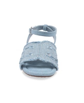 Little and Big Girls Bella Bay Denim Bay Sandals