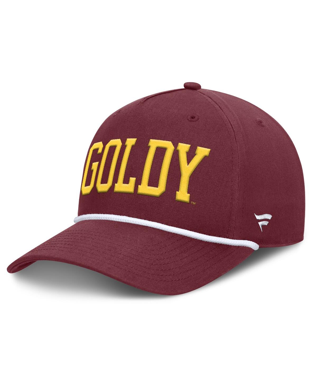 Fanatics Men's Maroon Minnesota Golden Gophers Foul Ball Rope Adjustable Hat In Maroon