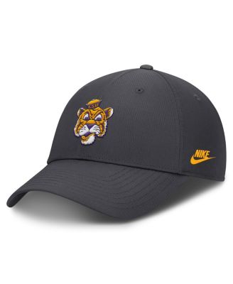 Nike - Men's  Charcoal LSU Tigers Core Rise Vault Performance Adjustable Hat