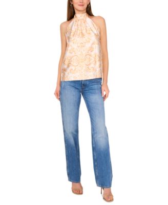 Women's The Erica Paisley-Print Halter Top